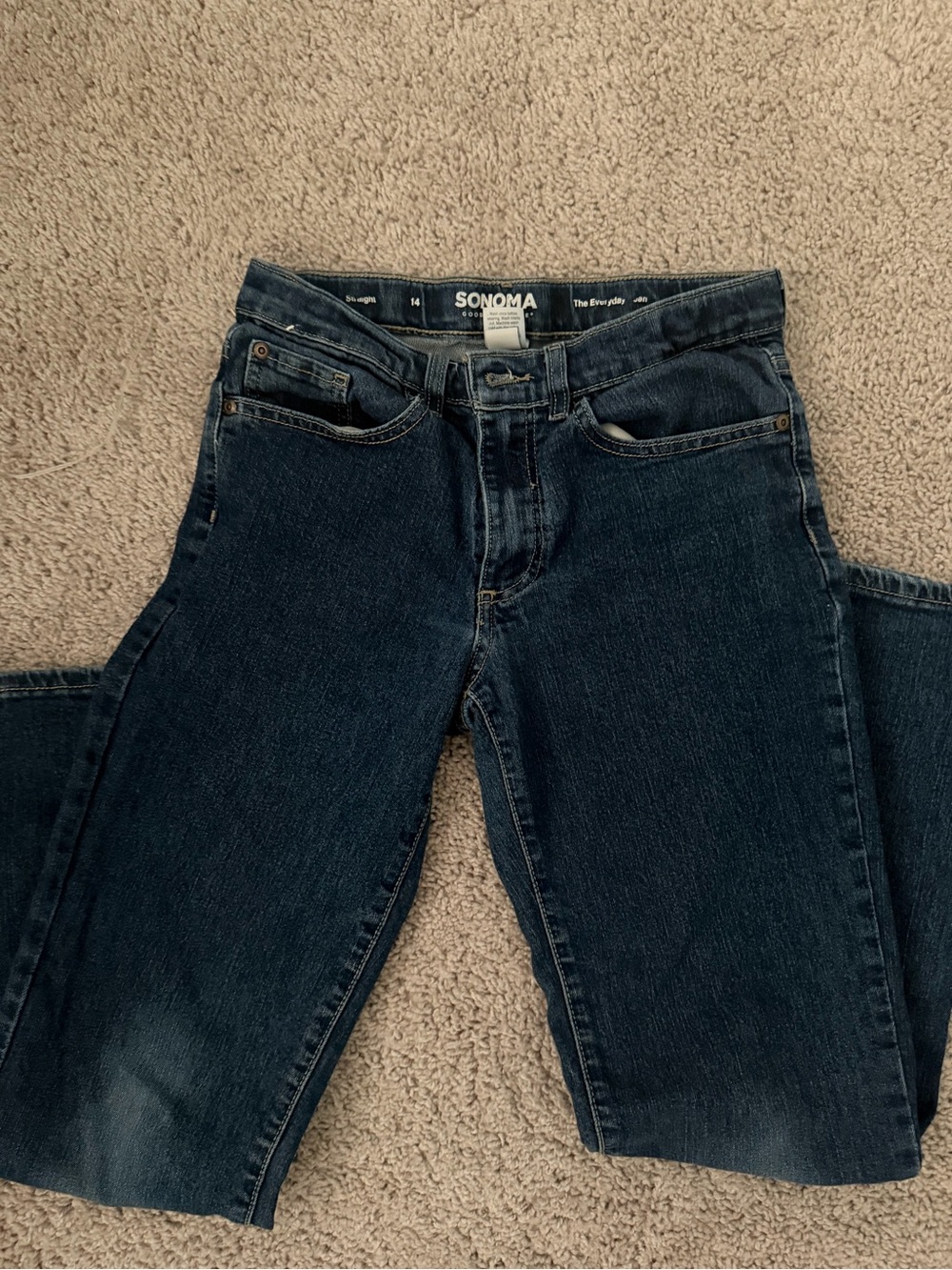 SONOMA Indigo Straight-Leg Women's Jeans